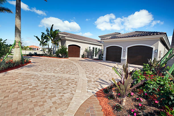 Residential Paver Driveway in Carnot Moon, PA